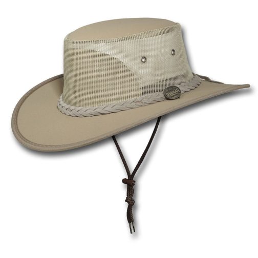 Barmah Canvas Drover - Beige