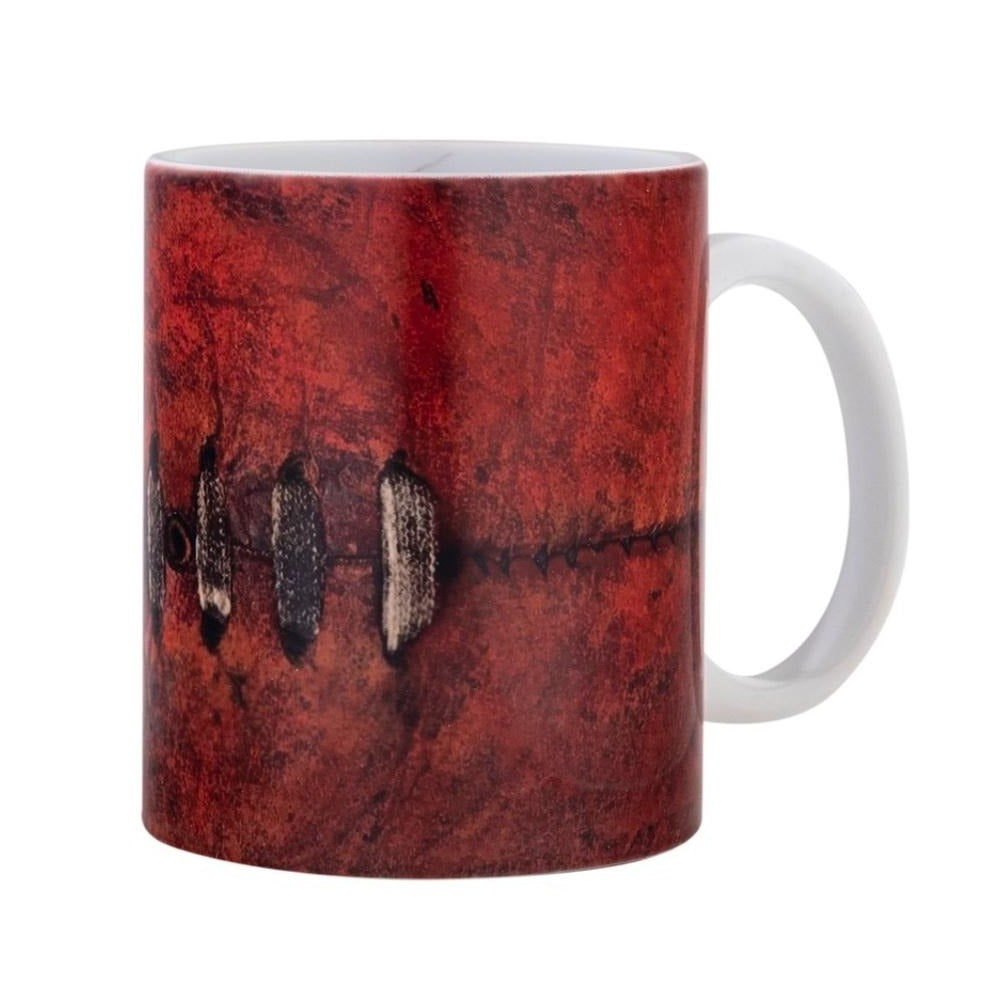 Coffee Mug - Worn Red Footy