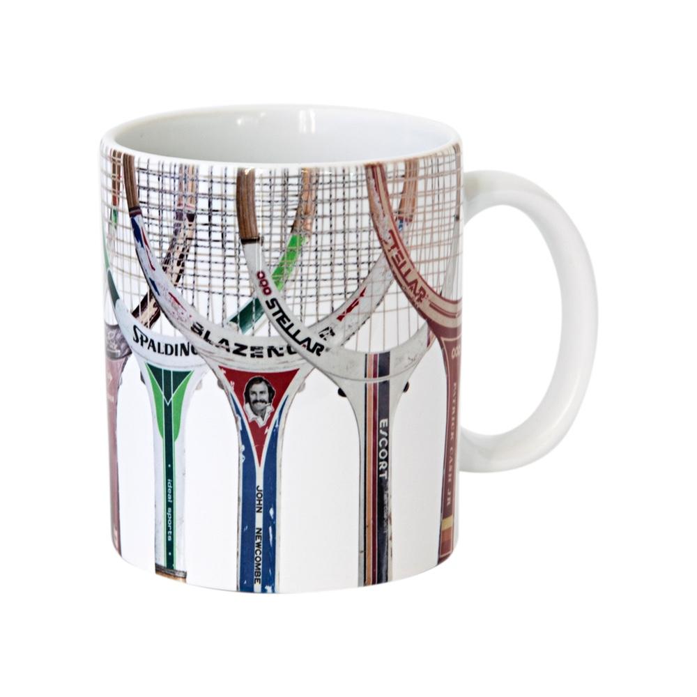 Coffee Mug Tennis Racquets