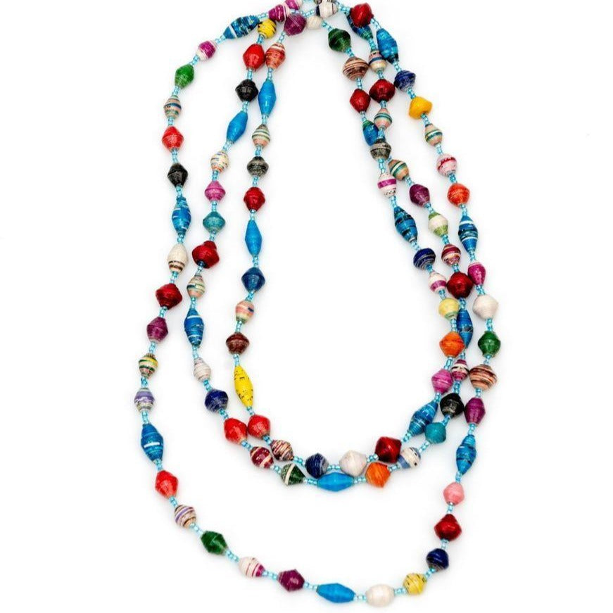 Afri Beads Multi Coloured Necklace