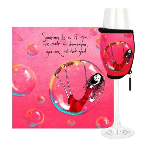 Wine Glass Cooler - Champagne
