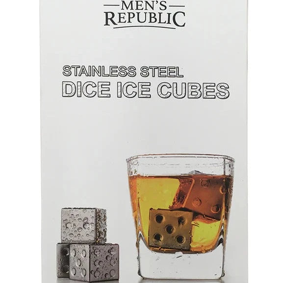 Dice ice cubes