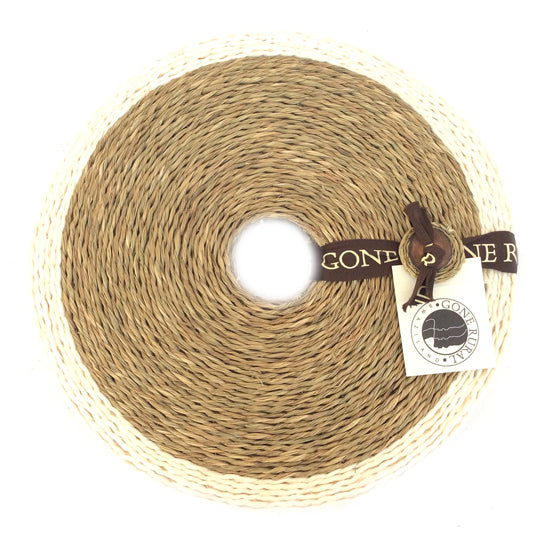 Fairtrade white placemat set of 4